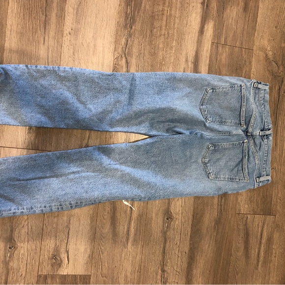 Agolde High Rise Straight Leg Jeans - Picture 6 of 6